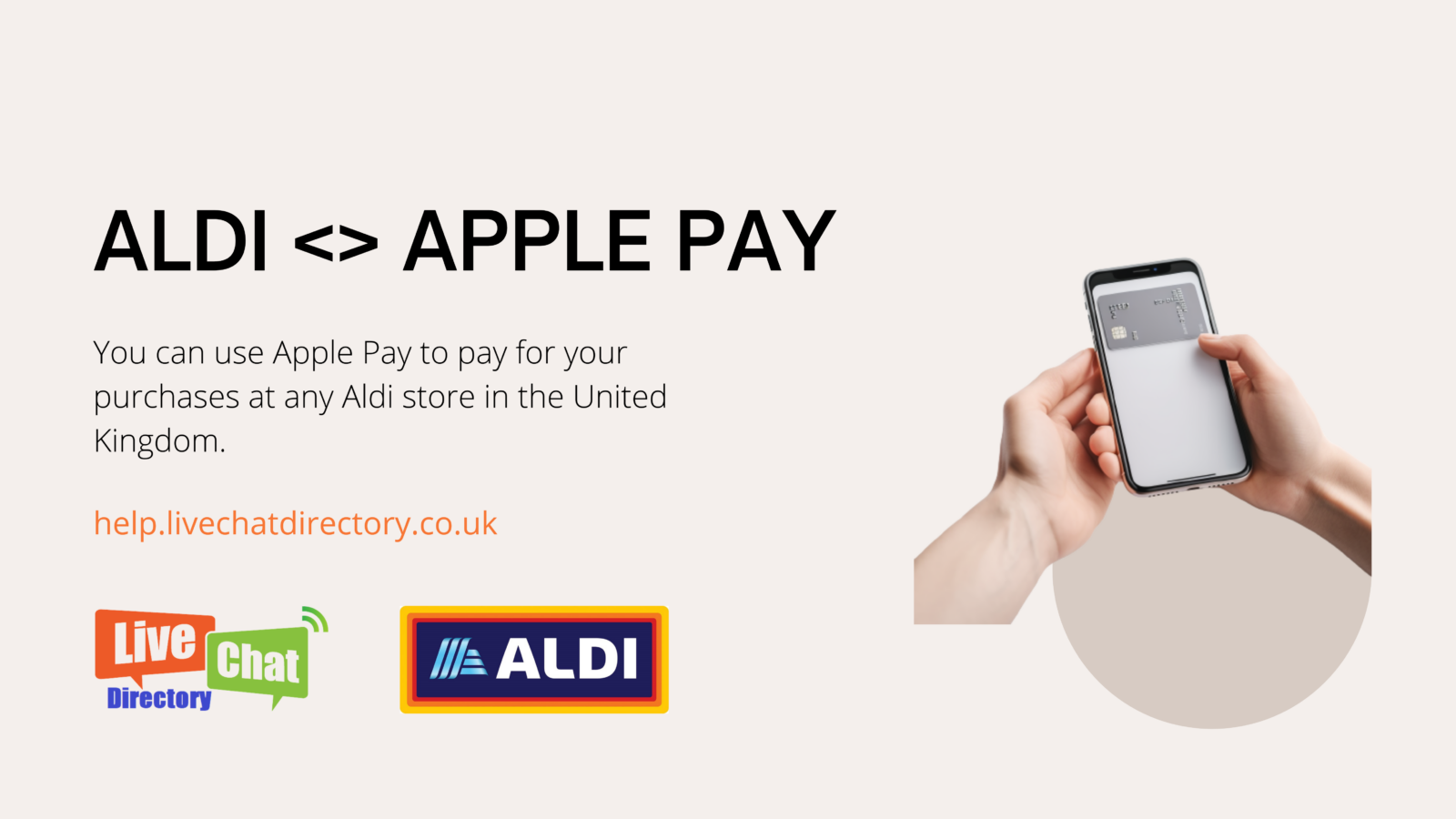 Do Aldi Take Apple Pay