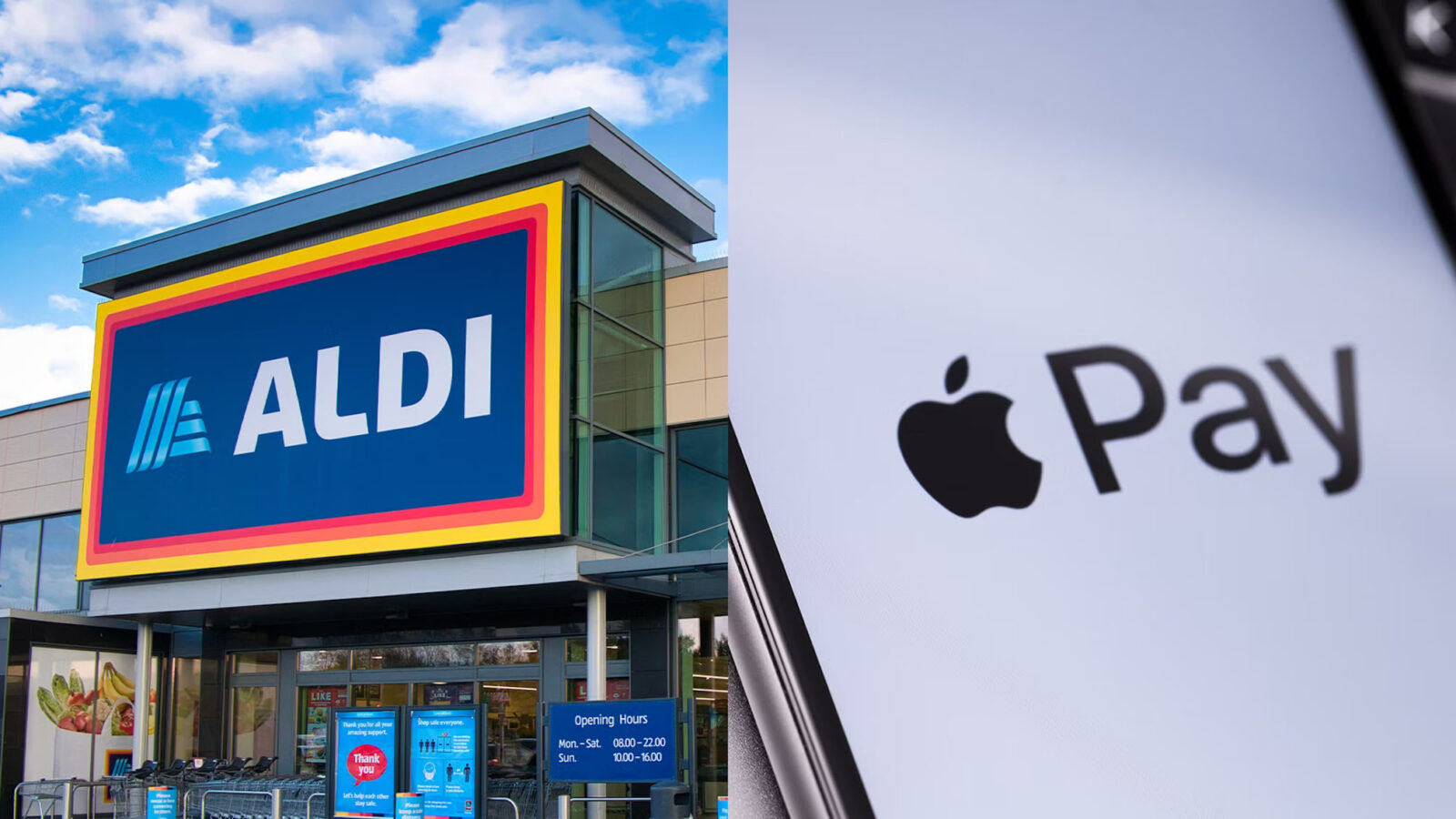 aldis apple pay