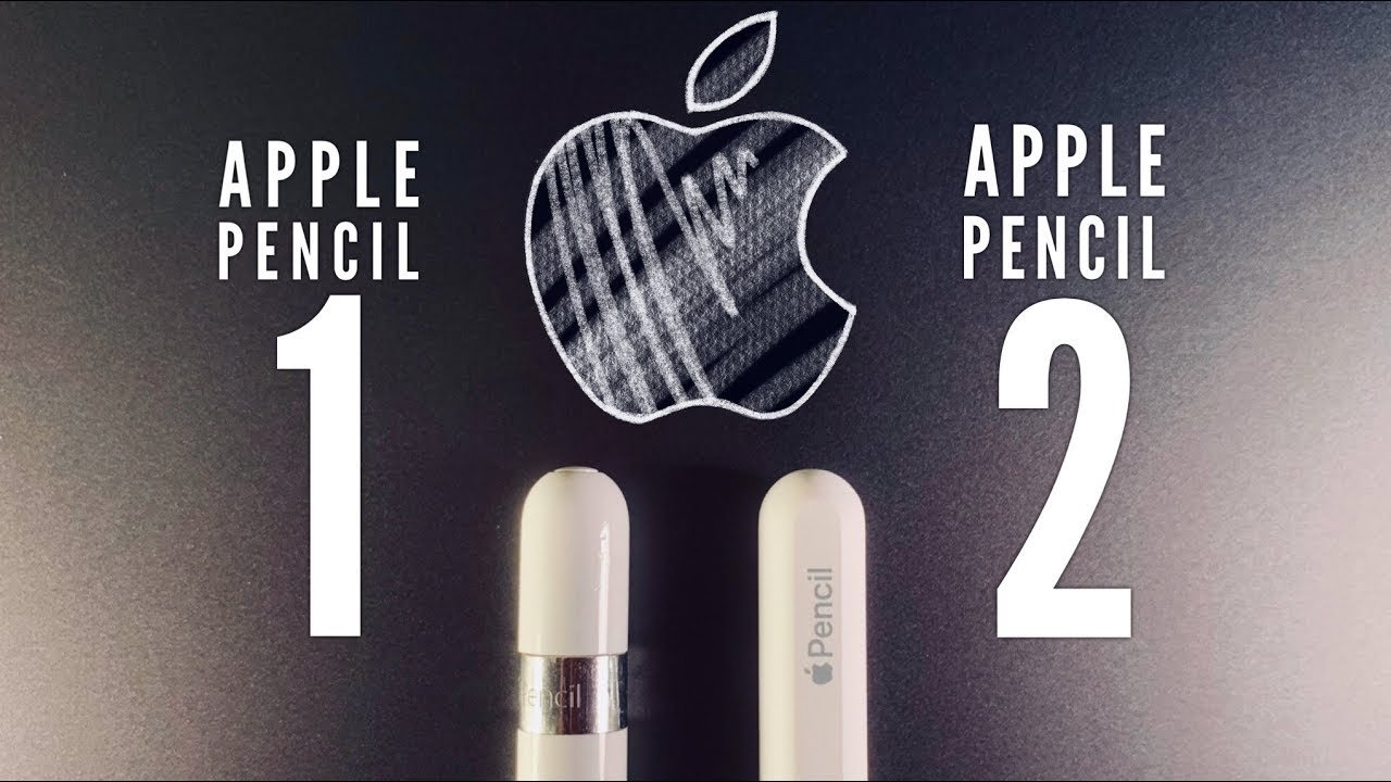 Apple Pencil 1 Vs 2 Comparison
