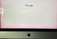 Pink Edges on an iMac Screen