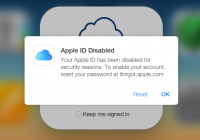 Apple ID Disabled