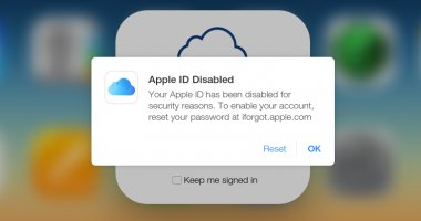 Apple ID Disabled