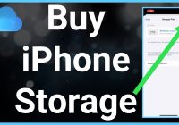 Buy More Storage On iPhone