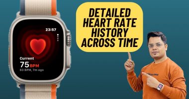 Detailed Heart Rate History