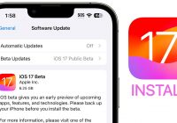 Download and Install iOS 17