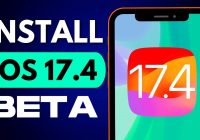 Download and Install iOS 17.4 Beta