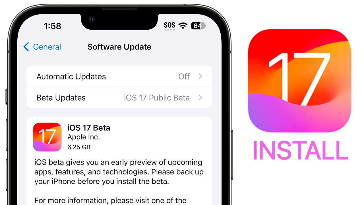 Download and Install iOS 17
