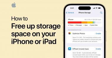 Tips to Clear iPhone Storage Space