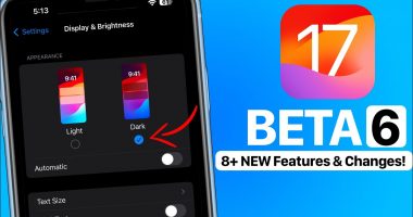 iOS 17 Beta 6