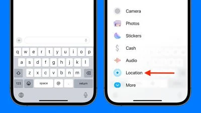 iOS 17 location sharing